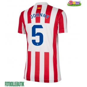 Atletico Madrid Johnny Cardoso #5 Hemmatröja Kvinnor 2025-26 Kortärmad